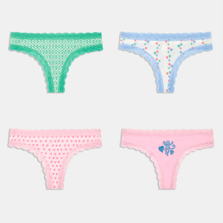 Icons Thong 4 Pack