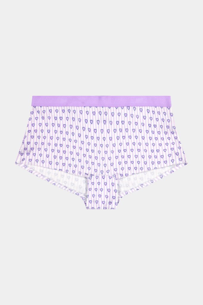 Lovely Stripe Rib Crosby Boyshort