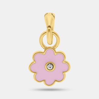 Enamel Flower Charm