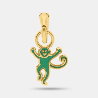 Enamel Monkey Charm