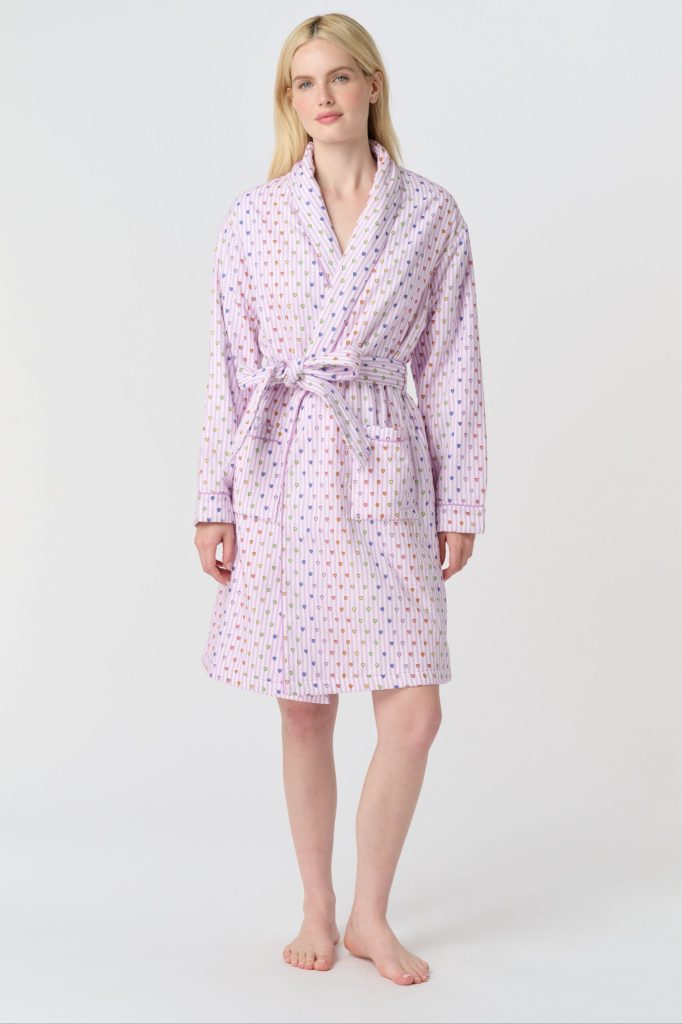 Disco Hearts Cosmo Robe