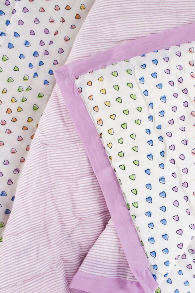 Disco Hearts Quilt