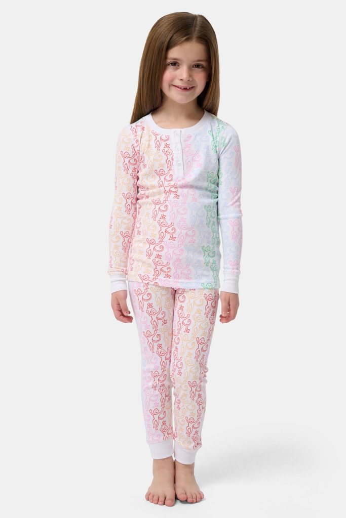 Kids Monkey Juniper Pajamas