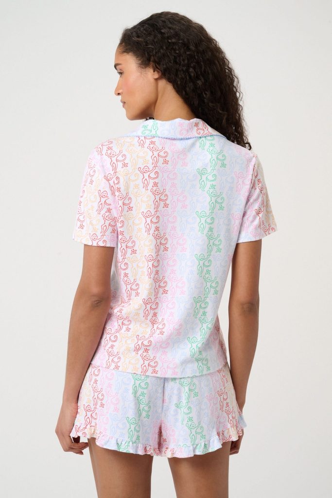 Disco Monkey Wyatt Polo Pajamas