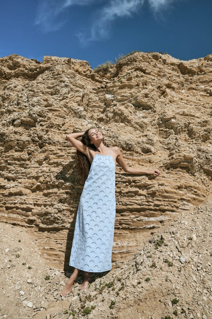 Jemina Eyelet Athena Dress