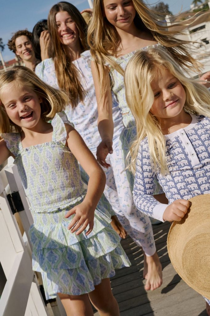 Kids Zelda Floral Tory Top