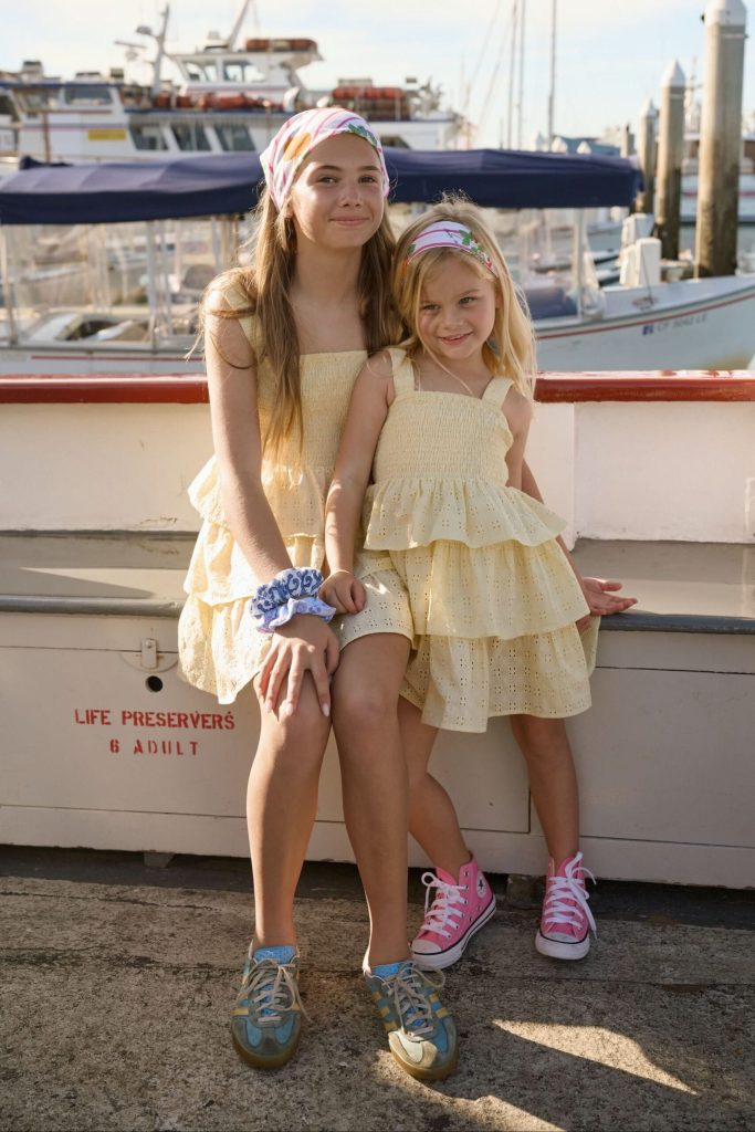 Kids Petal Eyelet Kenia Dress