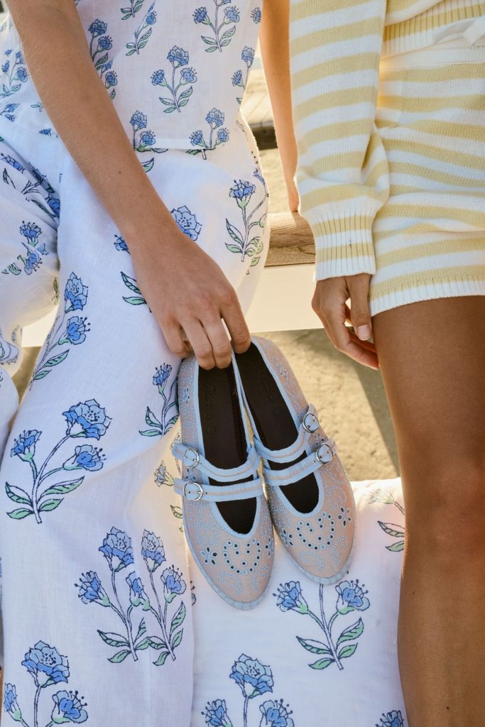 Eyelet Embroidered Claire