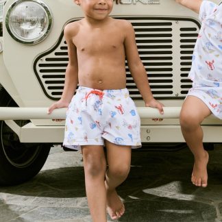 Boys Catch of the Day Shortie Swim Trunk