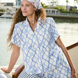 Seaside Knots Eva Top