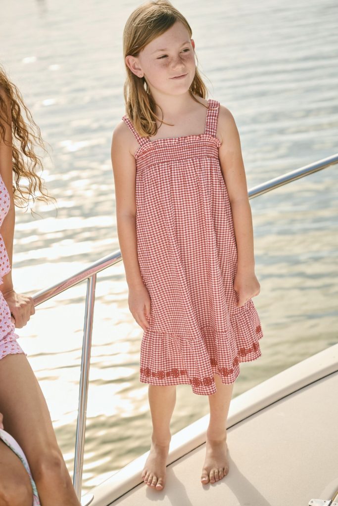 Kids Gingham Teagan Dress