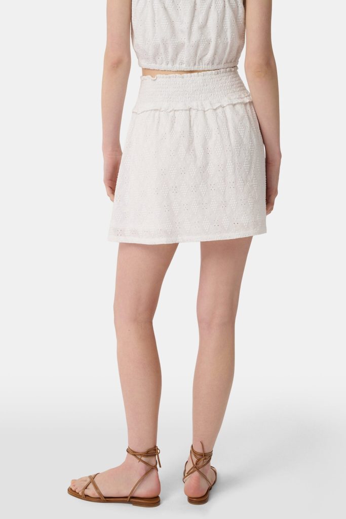 Eyelet Lattice Erin Skirt