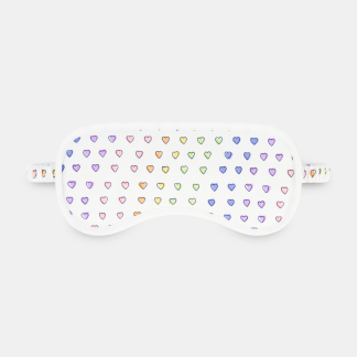 Disco Hearts Eye Mask