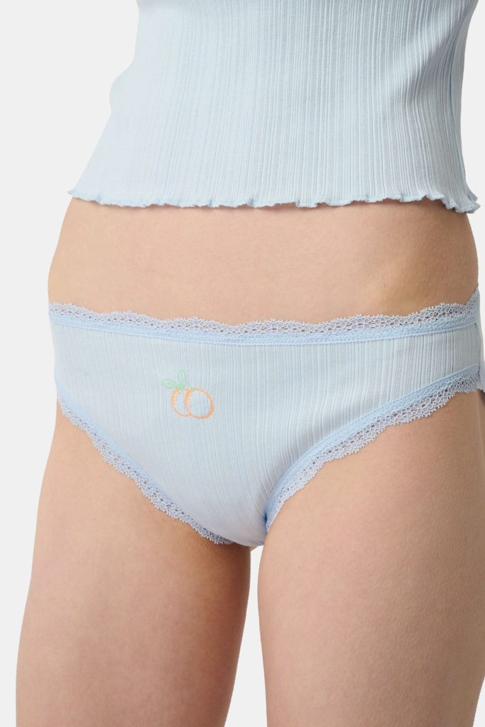 Fruits Embroidery Bikini 4 Pack