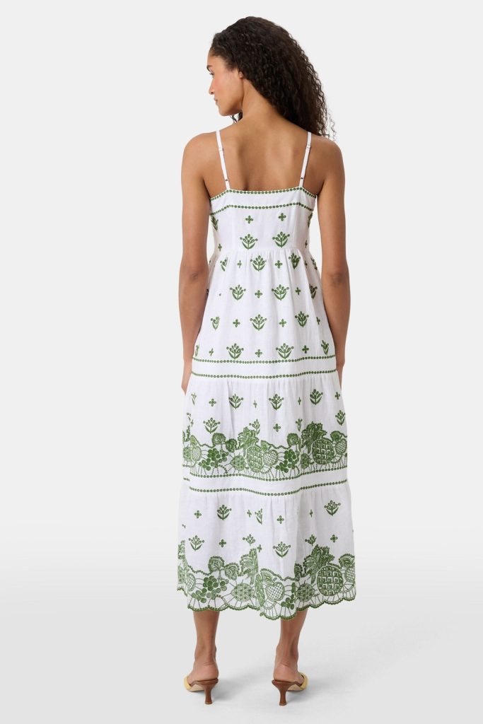 Fruit Eyelet Selena Dress