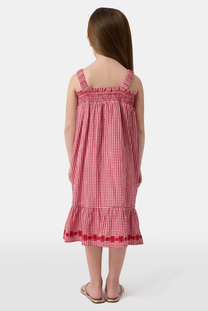 Kids Gingham Teagan Dress
