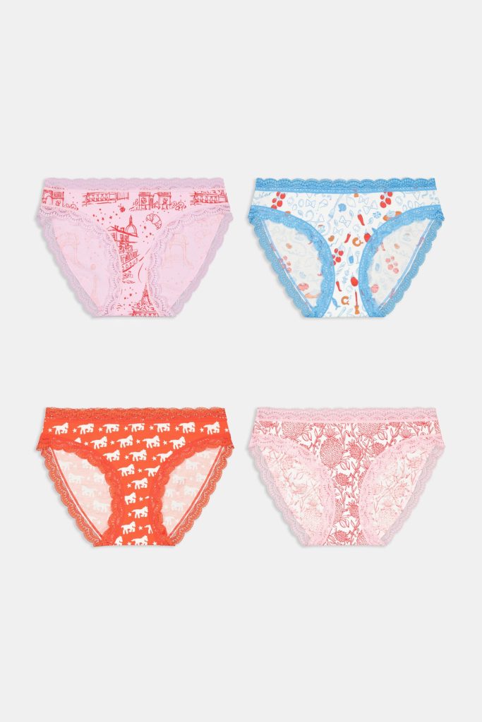 Globe Trotter Bikini 4 Pack