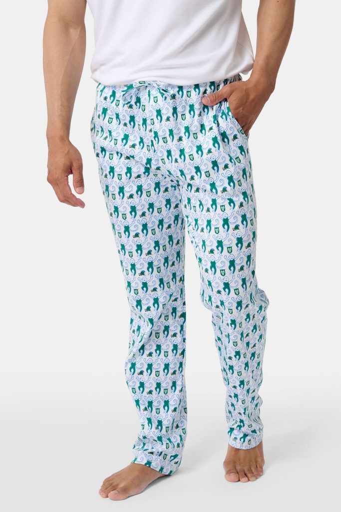 Mens Green Wave Lovely Monkey Simon Pant