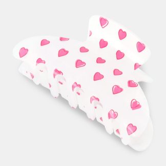 Hearts Claw Clip