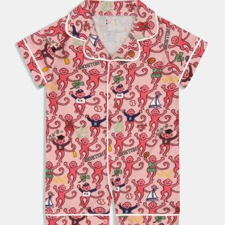 Infant Boston Monkey Polo Onesie