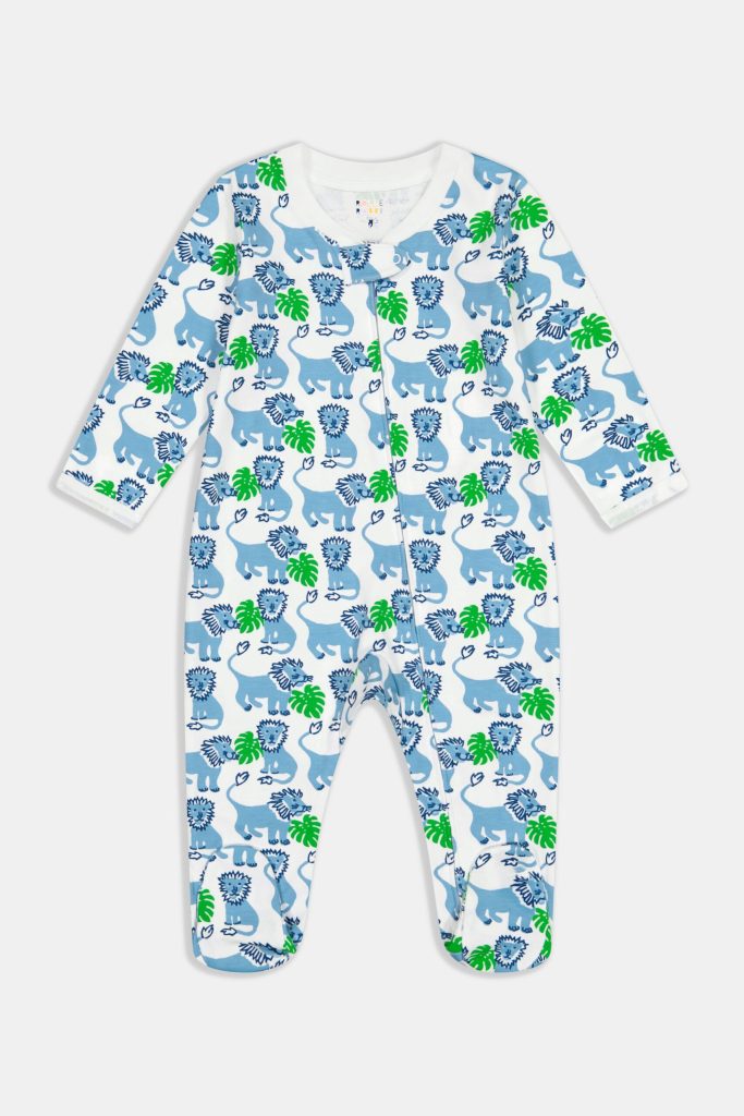 Infant Leo The Lion Zipper Footie