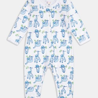 Infant Sleepy Sloth Zipper Footie