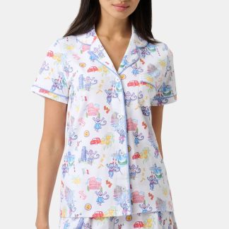 Italy Monkey Polo Pajamas