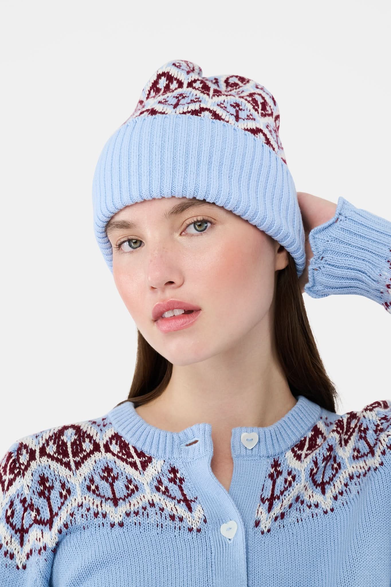Jemina Fairisle Beanie