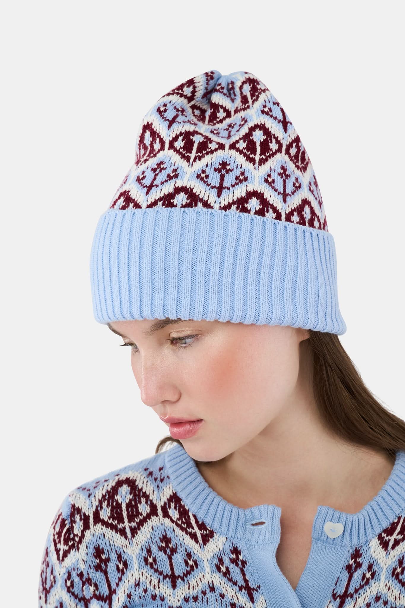 Jemina Fairisle Beanie