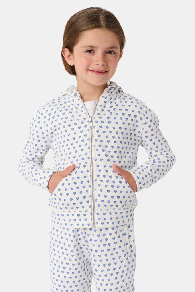 Kids Hearts Harley Hoodie