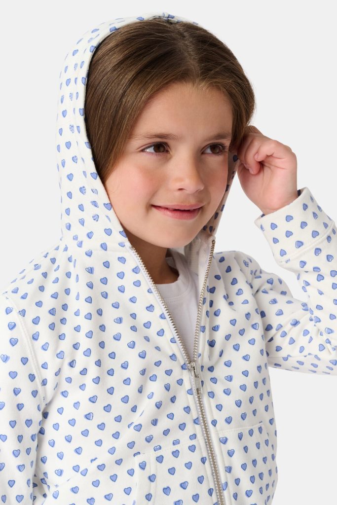 Kids Hearts Harley Hoodie