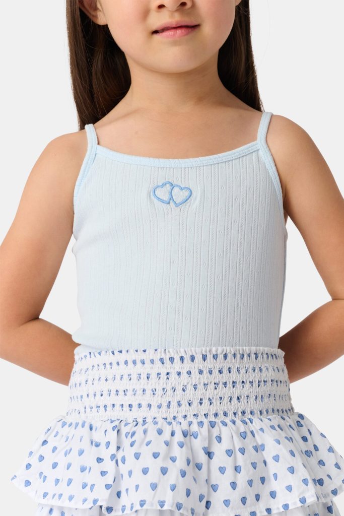 Kids Hearts Pointelle Bridget Cami