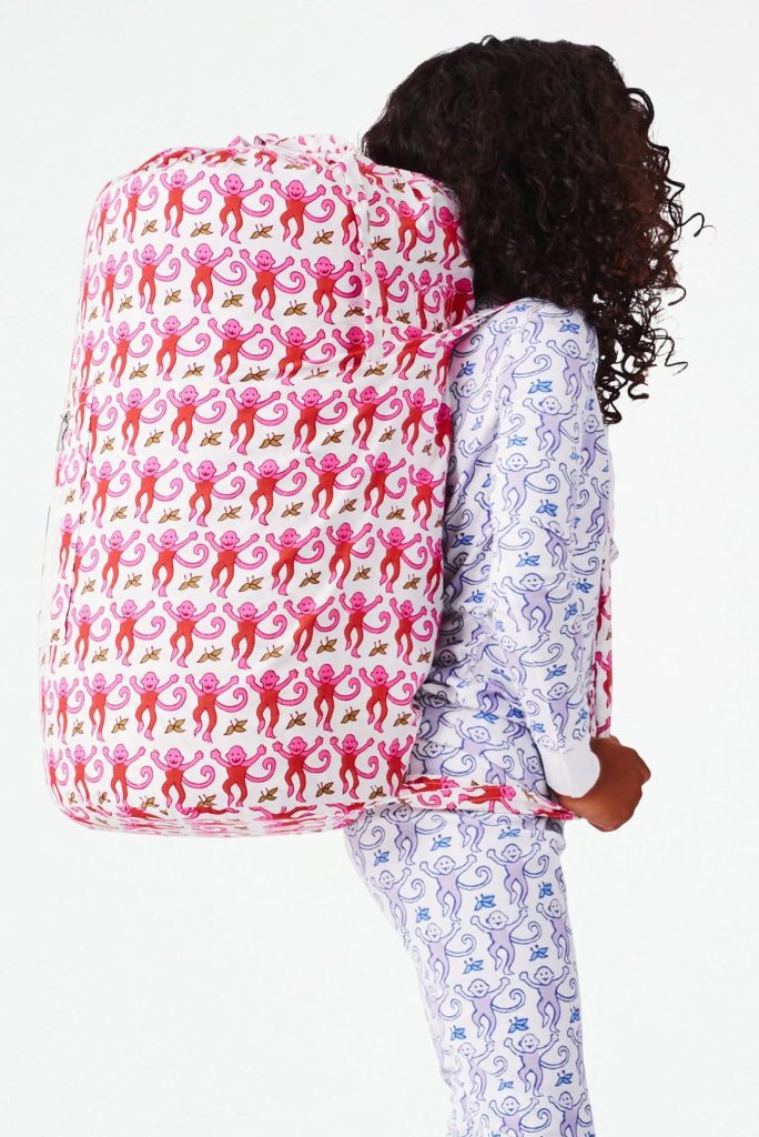 Monkey Sleepover Bag