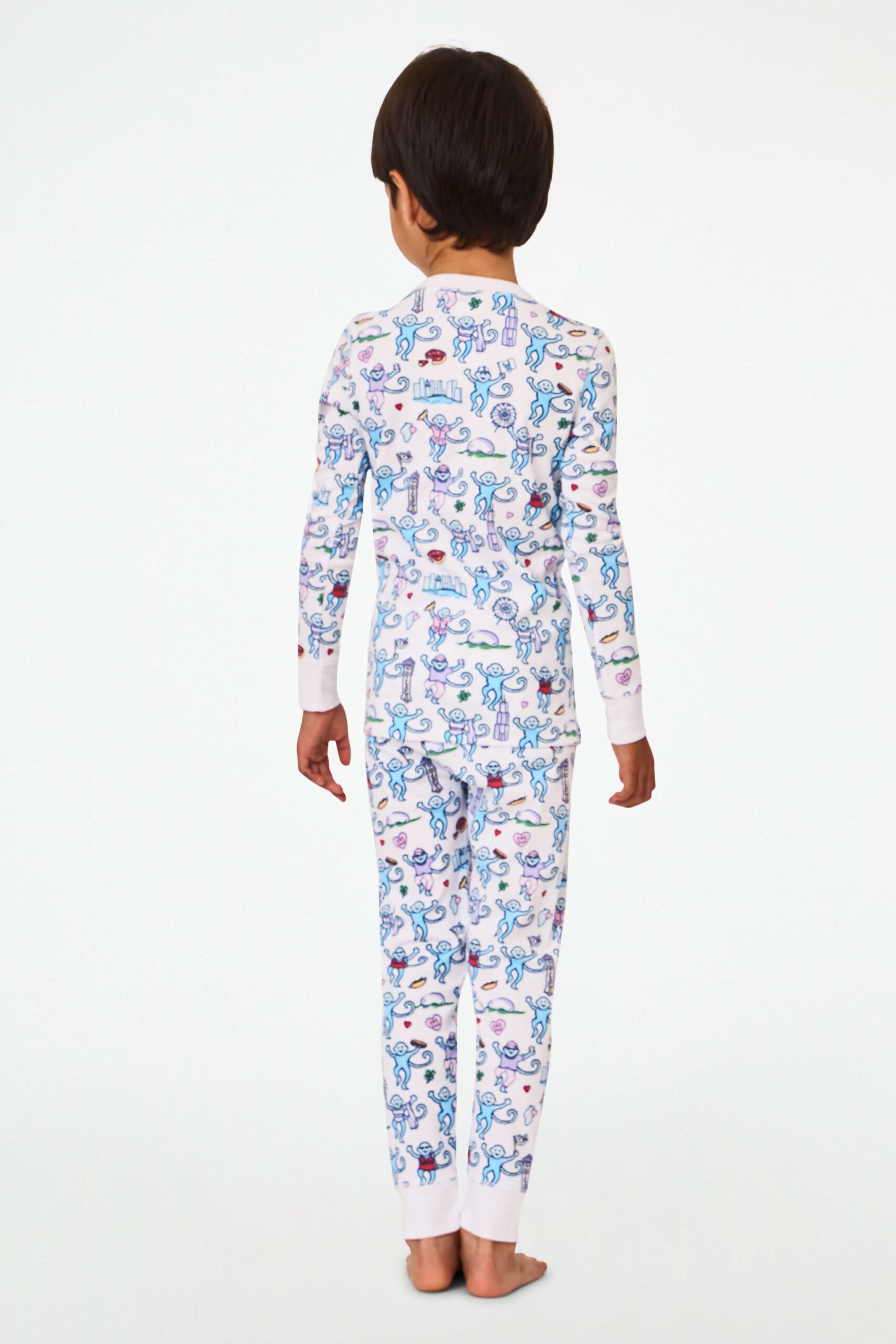 Kids Chicago Monkey Pajamas