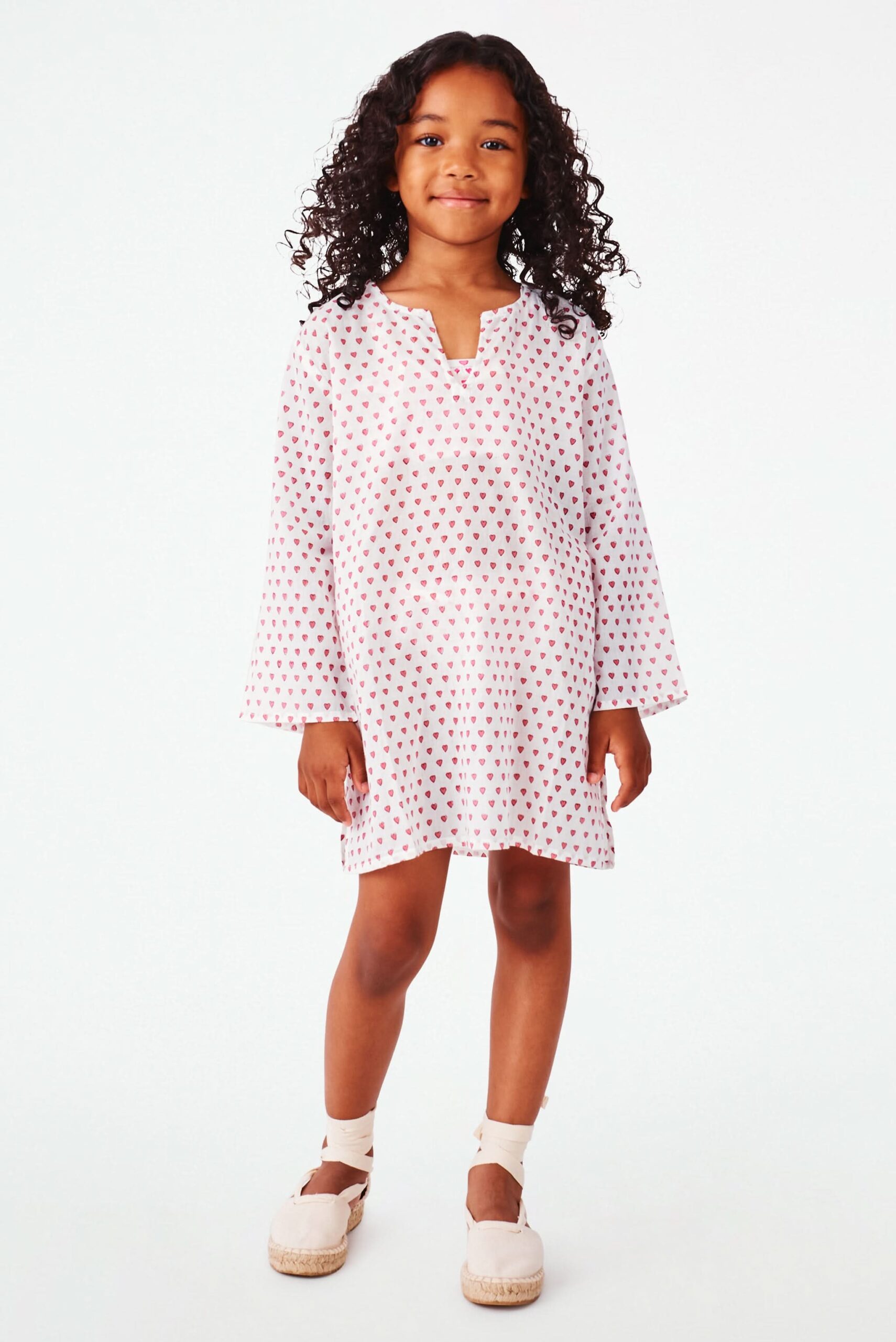Kids Hearts Kurta