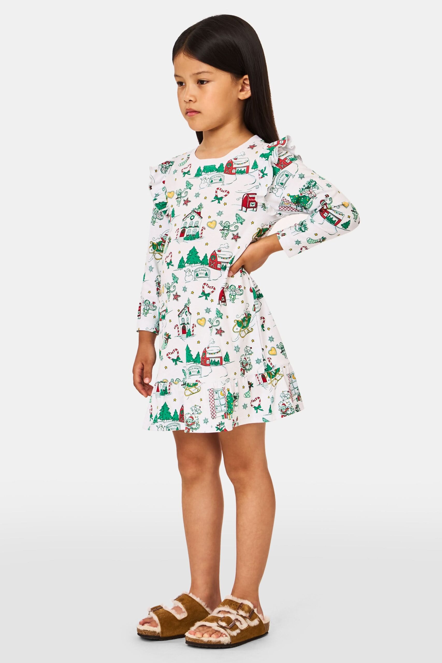 Kids Snow Village Isa Dress