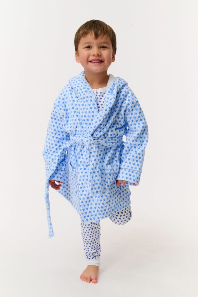 Kids Lovely Stripe Max Bathrobe