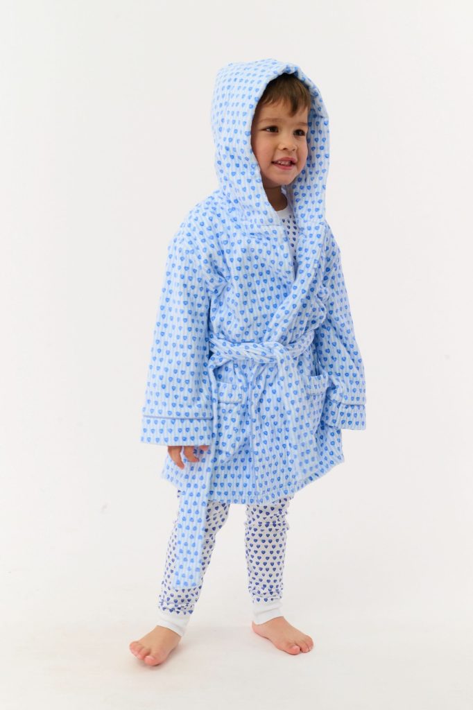 Kids Lovely Stripe Max Bathrobe