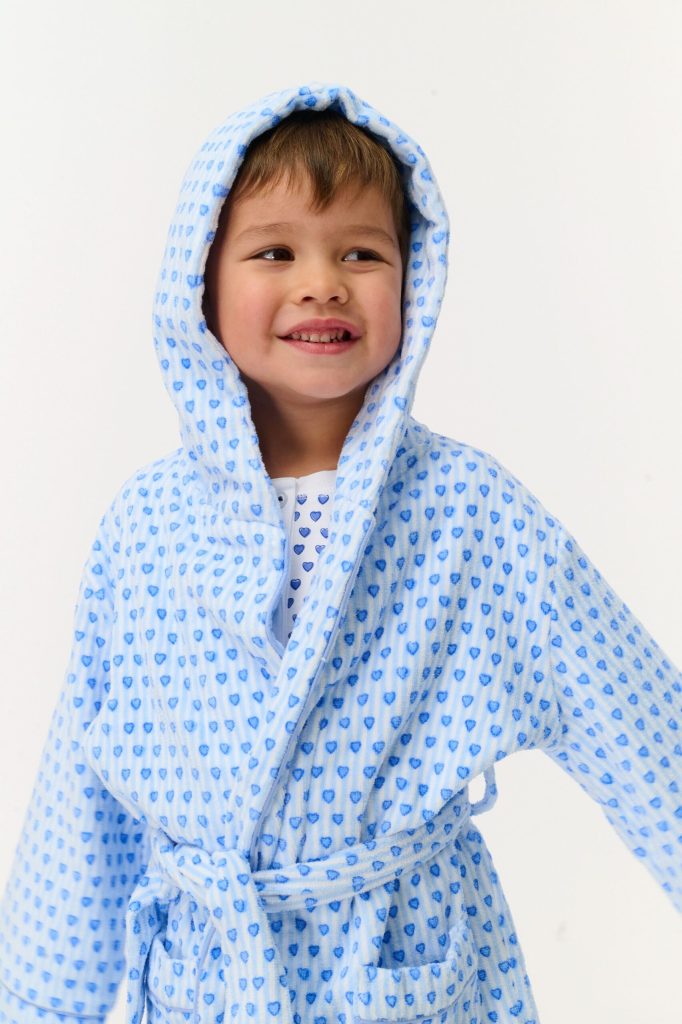 Kids Lovely Stripe Max Bathrobe