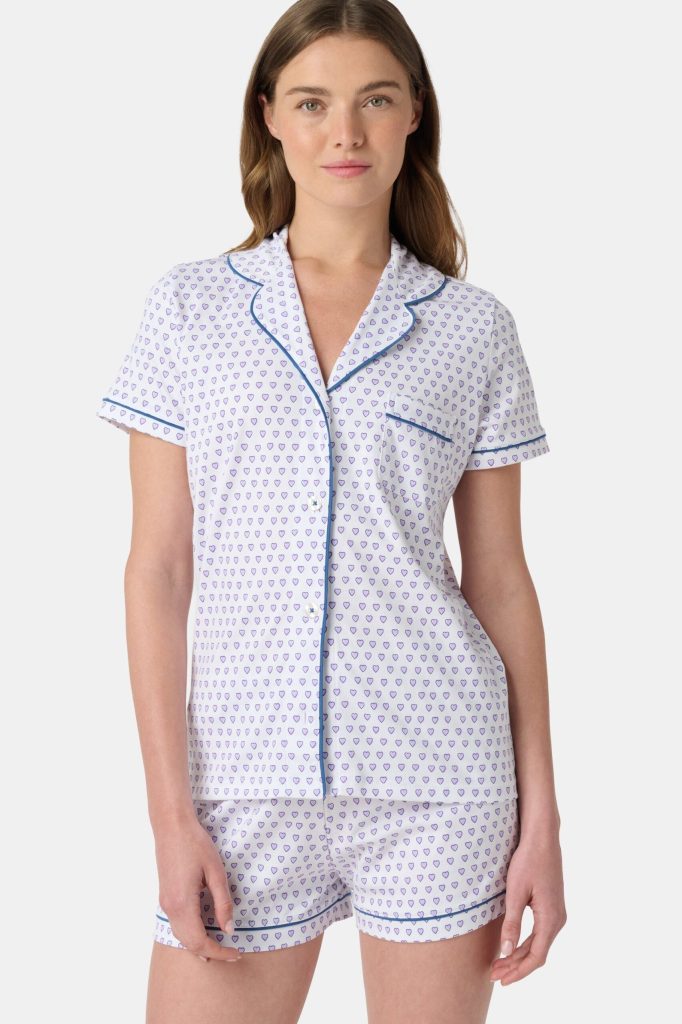 Hearts Polo Pajamas
