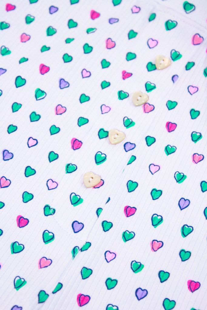 Pop Hearts Rib Sullivan Shortie