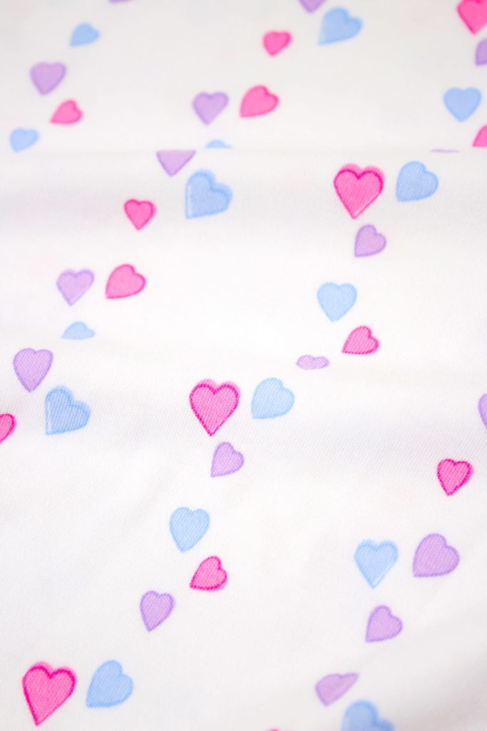 Falling Hearts Baby Tee