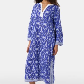 Lobster Trellis Johanna Caftan