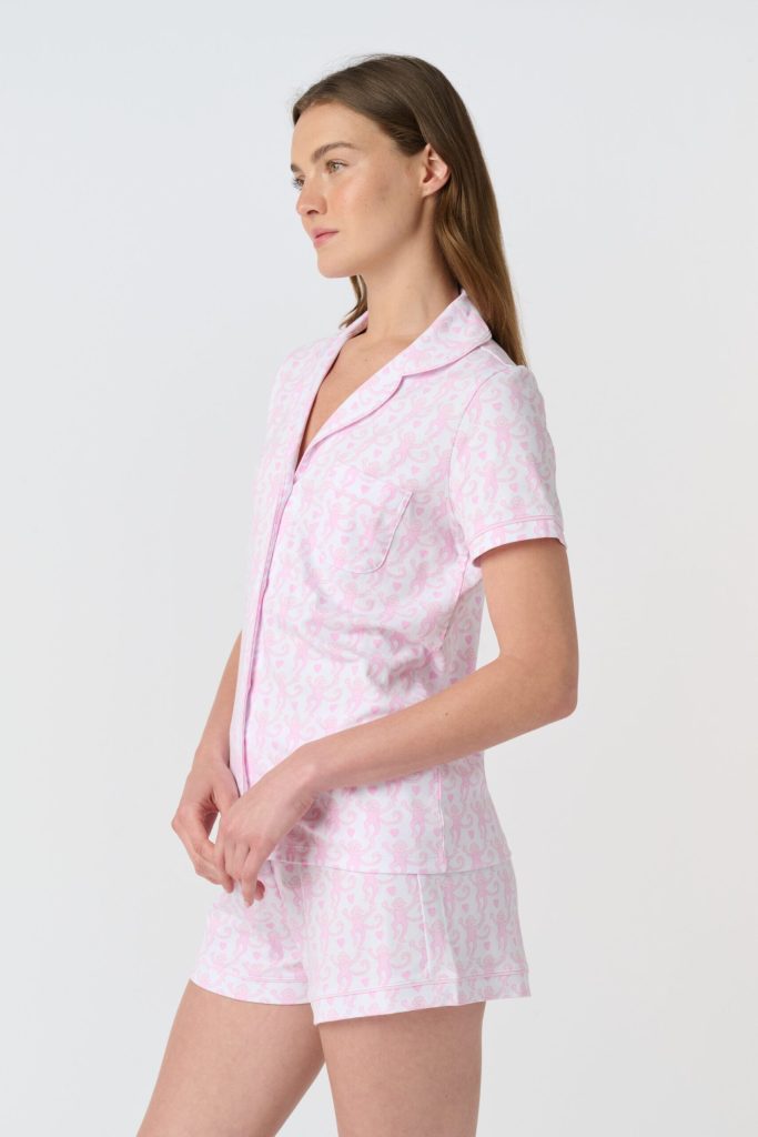 Lovely Monkey Polo Pajamas
