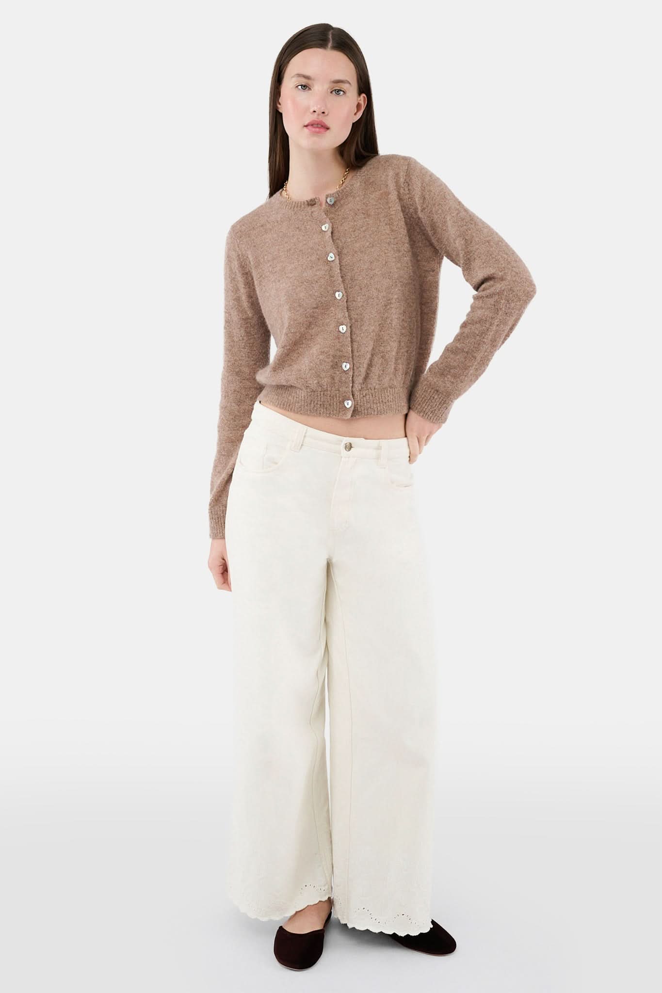 Lurex Shine Moxie Cardigan
