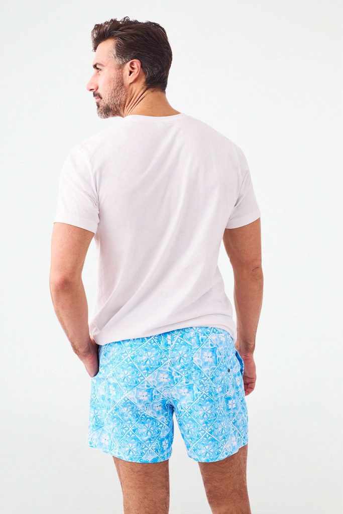 Mens Tuiles Swim Trunk