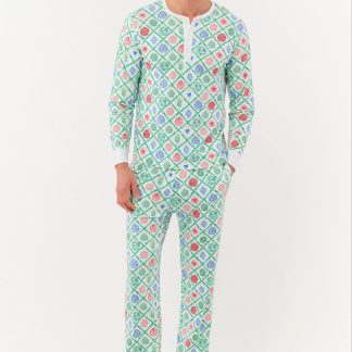 Mens Ornament Trellis Spencer Pajamas
