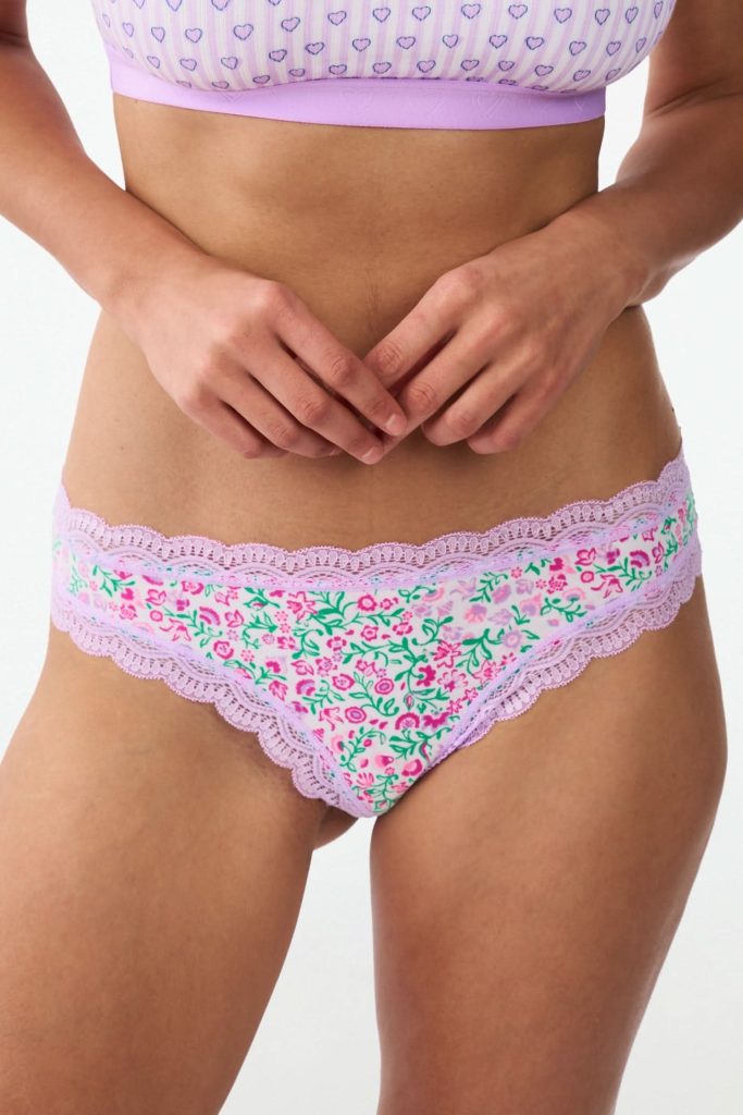Mixed Icon Thong 4 Pack