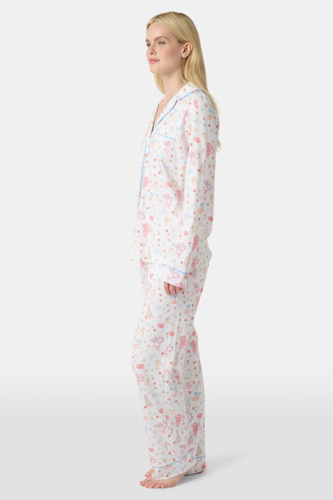 Monkey Said Yes Long Sleeve Polo Pajamas