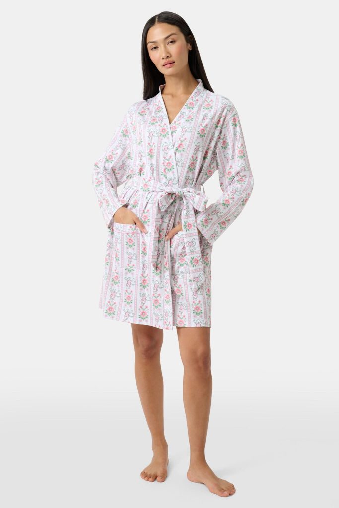 Monkey Block Stripe Blake Robe